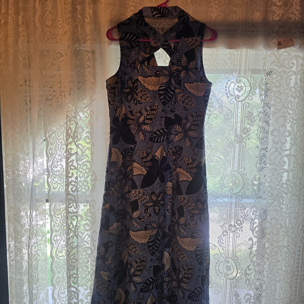 Linen Sundress Maxi - Picture 2 of 4